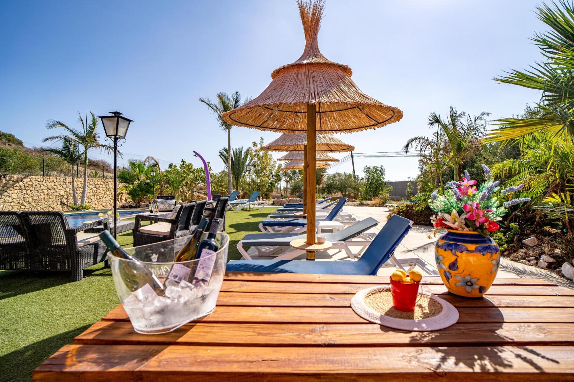 Villa Adelina En Turre, Almeria, Villa De Lujo Con Piscina Privada Cerca De Las Playas De Mojacar Extérieur photo