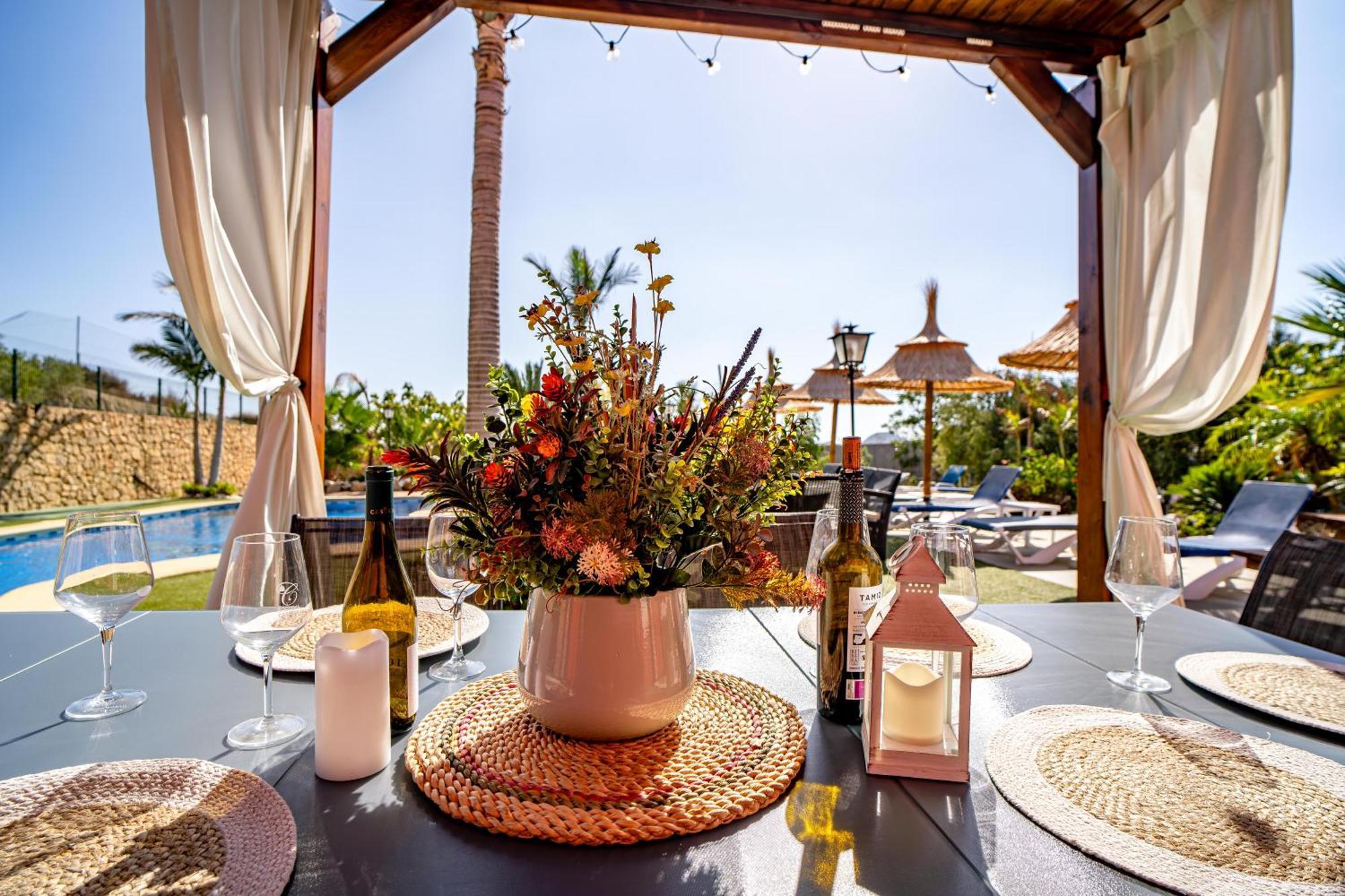 Villa Adelina En Turre, Almeria, Villa De Lujo Con Piscina Privada Cerca De Las Playas De Mojacar Extérieur photo